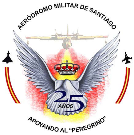 LOGO_25_ANIVERSARIO_AERODROMO_MILITAR_DE_SANTIAGO